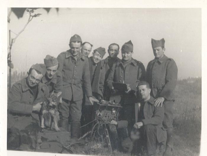 Unité Radio de Gaston Malgouyre pendant la campagne de 1940