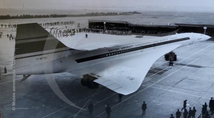 concorde sortie d'usine