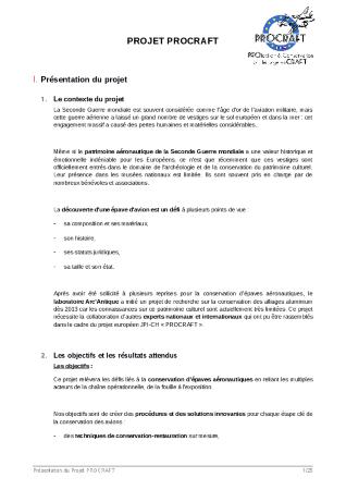 cadrage procraft