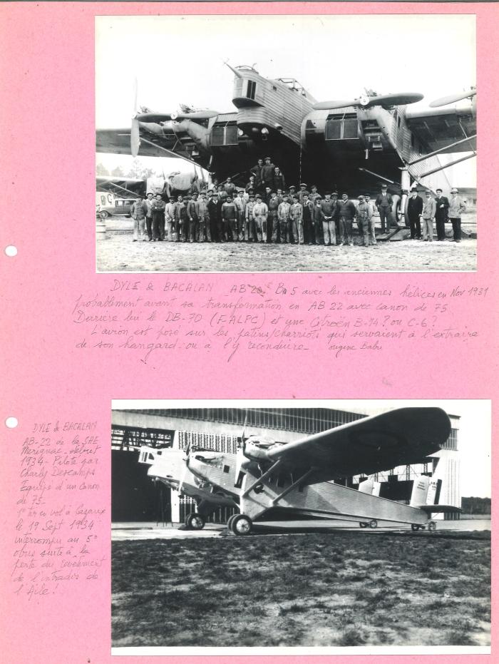 Bombardiers lourds SAB AB-20 et AB-22 (16 S CRDA 3-28)