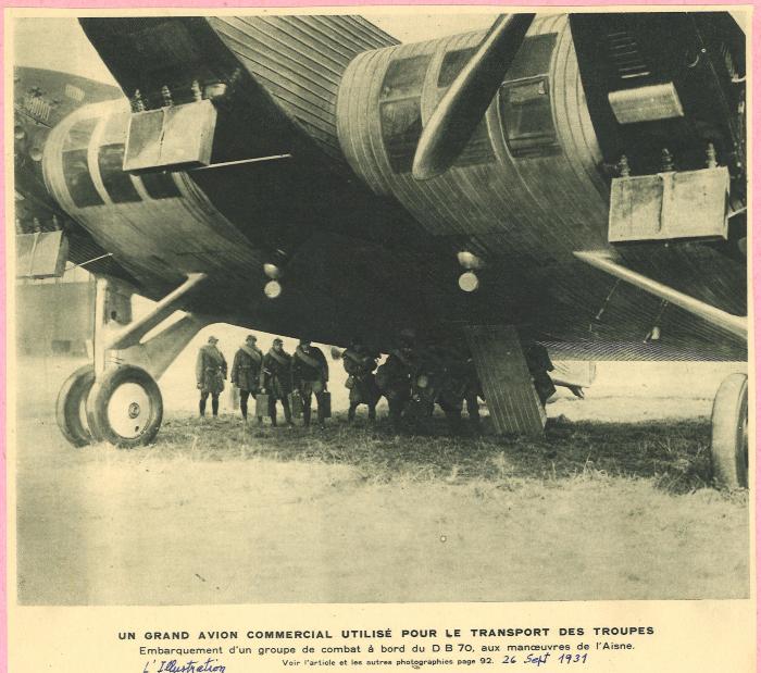 Prototype de transport Dyle & Bacalan DB-70 (16 S CRDA 3-29)