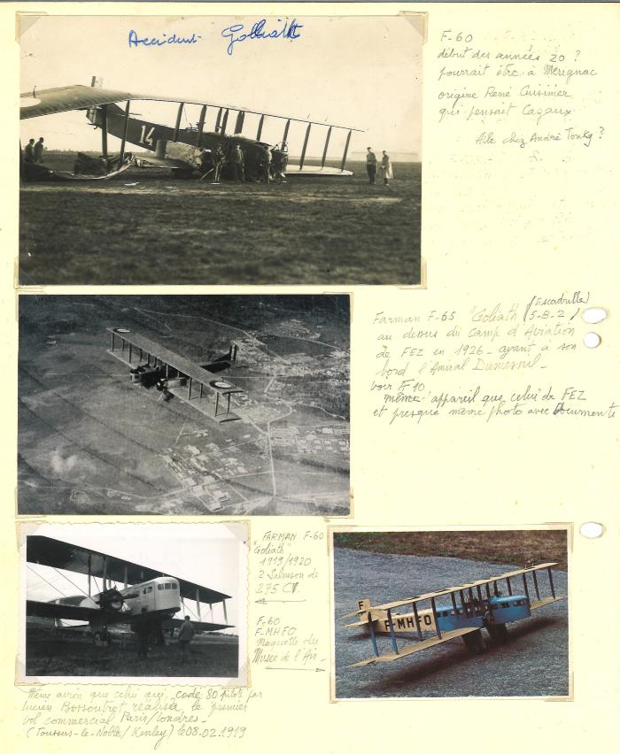 Appareils Farman F.60 et F.65 (16 S CRDA 3-31)