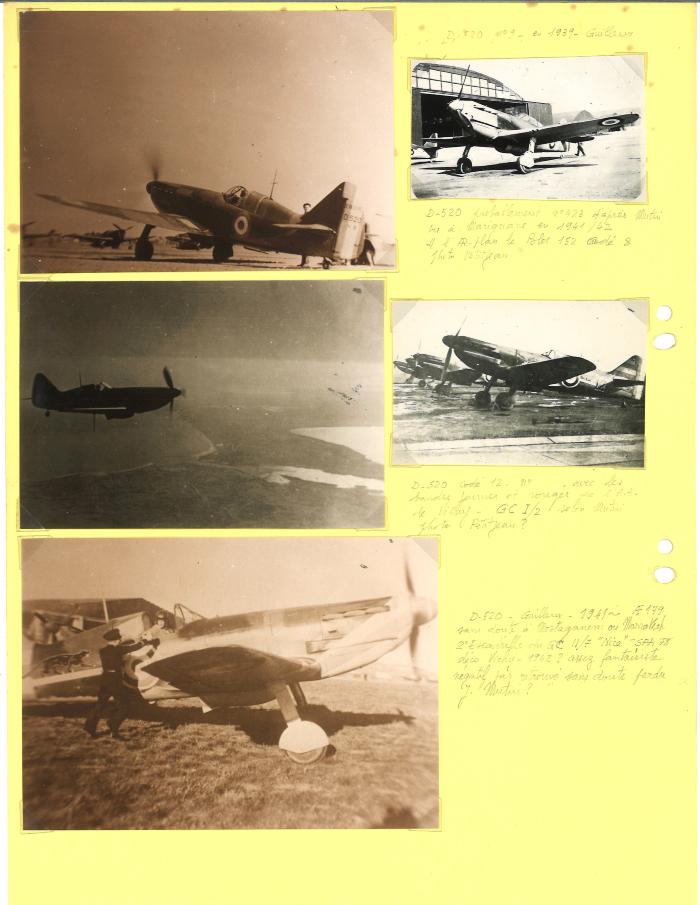 Chasseurs Dewoitine D.520 (16 S CRDA 3-18)