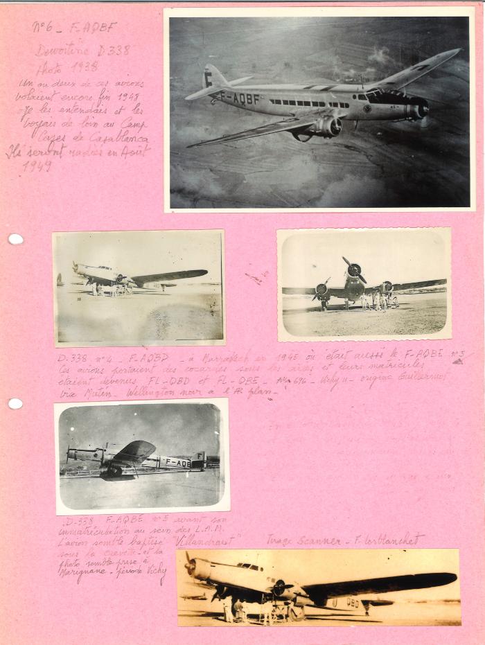 Trimoteurs Dewoitine D.338 (16 S CRDA 3-13)