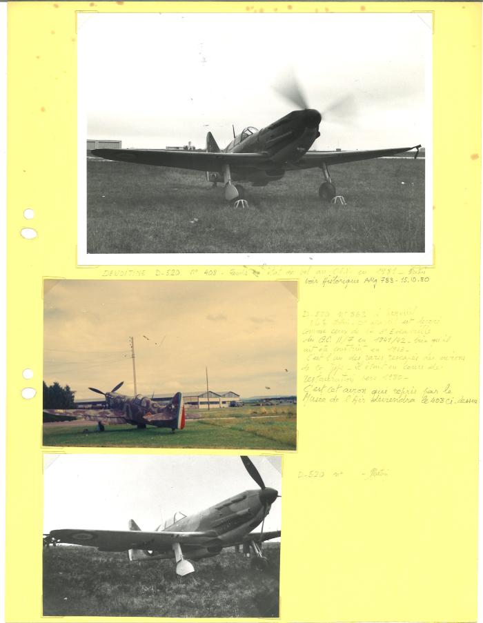 Chasseurs Dewoitine D.520 (16 S CRDA 3-17)