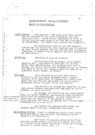 Scan de la notice de construction