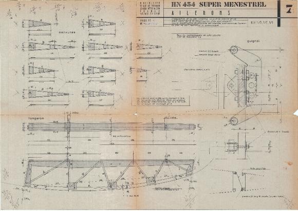 plan des ailerons