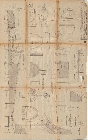 plan des cadres et cintres