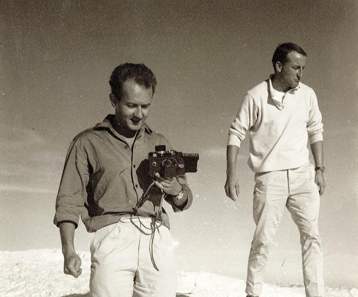 Claude Aubé et le photographe?